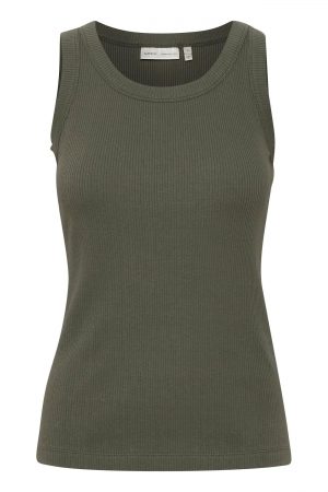 Kvinnor Dagnaiw Topp Beetle Green | InWear T-Shirts & Toppar
